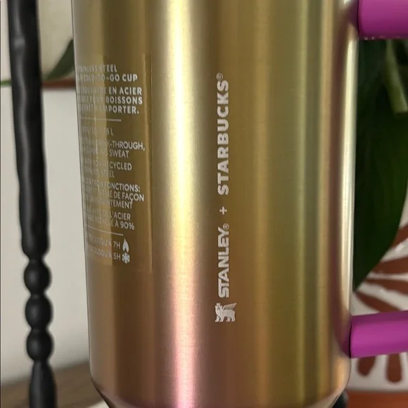 Starbucks Stanley Multicolor Tumbler with Handle - Picture 2 of 4